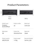 Lumora Fireplace Light